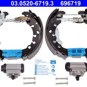 Set saboti frana OPEL ADAM (M13) 1.2 benzina 69 cai ATE 03.0520-6719.3