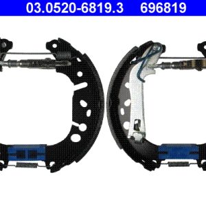 Set saboti frana OPEL ADAM (M13) 1.4 LPG Benzina/Autogaz (GPL) 87 cai ATE 03.0520-6819.3