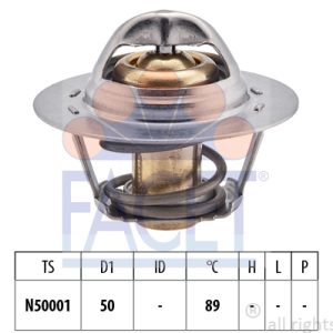 Termostat lichid racire OPEL VIVARO A caroserie (X83) 2.0 ECOTEC (F7) benzina 117 cai FACET 7.8322S