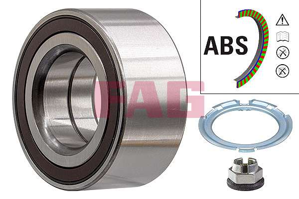 Set rulment roata OPEL VIVARO A caroserie (X83) 1.9 DTI (F7) diesel 101 cai FAG 713 6441 20