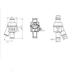 Termostat lichid racire OPEL COMBO Autoutilitara/limuzina spatioasa 1.6 CNG 16V Benzina/Gaz metan (GNC) 94 cai NRF 725018