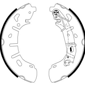 Set saboti frana OPEL COMBO Tour (X12) 1.3 CDTI (C26, D26, E26, C05) diesel 95 cai TEXTAR 91079300