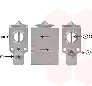 Supapa expansiune clima OPEL MOVANO A caroserie (X70) 2.5 CDTI (FD) diesel 146 cai VAN WEZEL 43001488