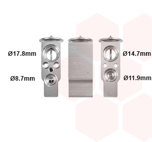 Supapa expansiune clima OPEL COMBO Tour 1.3 CDTI 16V diesel 69 cai VAN WEZEL 58001113