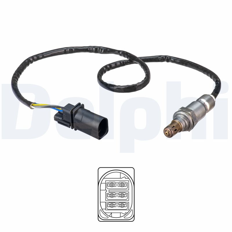 Sonda Lambda OPEL MOKKA / MOKKA X (J13) 1.6 CDTI 4x4 (_76) diesel 136 cai DELPHI ES21303-12B1