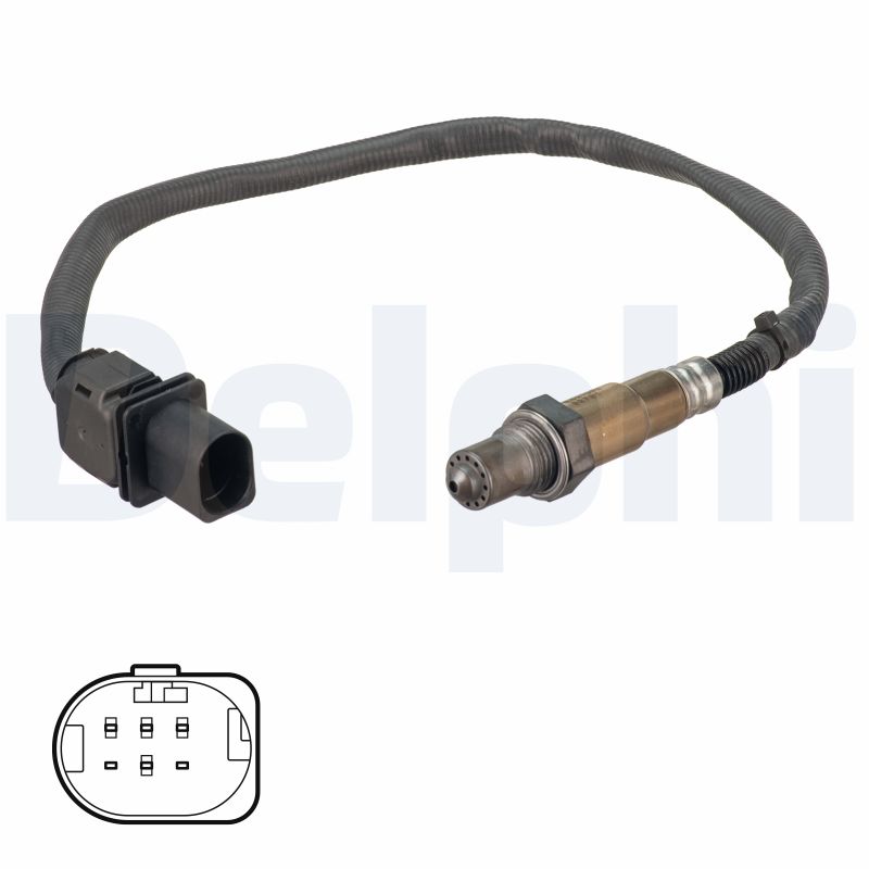 Sonda Lambda OPEL VIVARO A bus (X83) 2.0 CDTI (F7, J7, A07) diesel 90 cai DELPHI ES21332-12B1