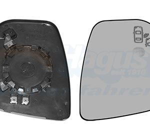 Sticla oglinda retrovizoare exterioara OPEL COMBO E Tour / Life (K9) 1.5 diesel 131 cai VAN WEZEL 0944836