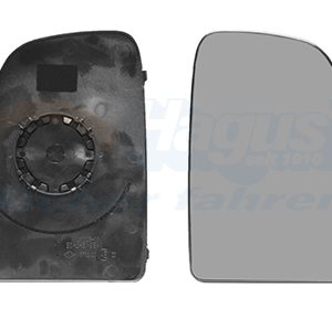Sticla oglinda retrovizoare exterioara OPEL MOVANO C platou / sasiu (U9) 2.2 D diesel 120 cai VAN WEZEL 1651834