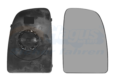 Sticla oglinda retrovizoare exterioara OPEL MOVANO C caroserie (U9) 2.2 BlueHDi 180 diesel 180 cai VAN WEZEL 1651834