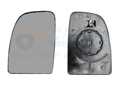Sticla oglinda retrovizoare exterioara OPEL MOVANO C platou / sasiu (U9) 2.2 D diesel 165 cai VAN WEZEL 1651861