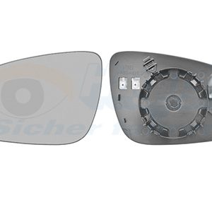 Sticla oglinda retrovizoare exterioara OPEL KARL (C16) 1.0 LPG Benzina/Autogaz (GPL) 73 cai VAN WEZEL 3726837