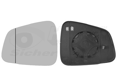 Sticla oglinda retrovizoare exterioara OPEL MOKKA / MOKKA X (J13) 1.8 4x4 (_76) benzina 140 cai VAN WEZEL 3775837
