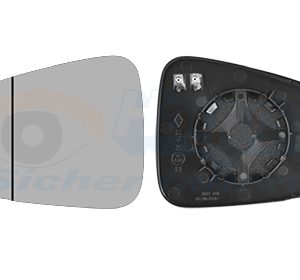 Sticla oglinda retrovizoare exterioara OPEL MOKKA / MOKKA X (J13) 1.6 CDTI 4x4 (_76) diesel 110 cai VAN WEZEL 3815837
