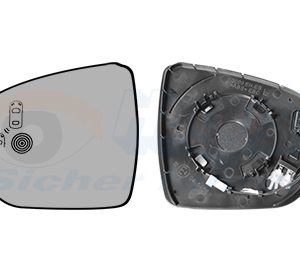 Sticla oglinda retrovizoare exterioara OPEL GRANDLAND X Van 1.2 (75) benzina 131 cai VAN WEZEL 4084835