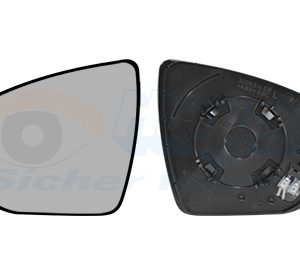 Sticla oglinda retrovizoare exterioara OPEL GRANDLAND / GRANDLAND X (A18, P1UO) 1.5 Turbo D (75) diesel 131 cai VAN WEZEL 4084837