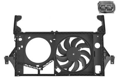 Ventilator radiator OPEL MOVANO A platou / sasiu (X70) 2.2 DTI (ED, HD, UD0, UD4) diesel 90 cai VAN WEZEL 4391748