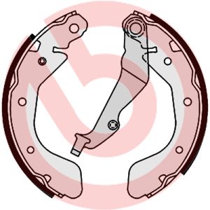 Set saboti frana OPEL KARL (C16) 1.0 benzina 73 cai BREMBO S 10 514