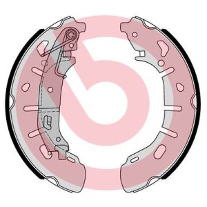 Set saboti frana OPEL COMBO Tour (X12) 1.6 CDTI (C26, D26, E26, C05) diesel 120 cai BREMBO S 59 531