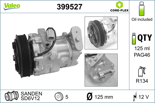 Compresor climatizare VALEO 399527 – OPEL | AutoRival