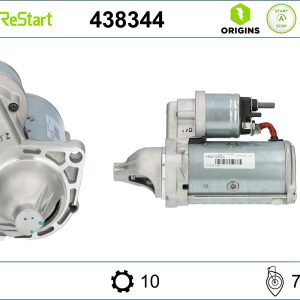 Electromotor VALEO 438344 – OPEL | AutoRival