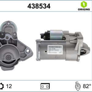 Electromotor VALEO 438534 – OPEL | AutoRival