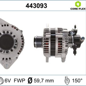Alternator VALEO 443093