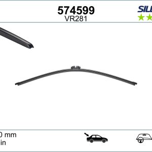 Lamela stergator VALEO 574599