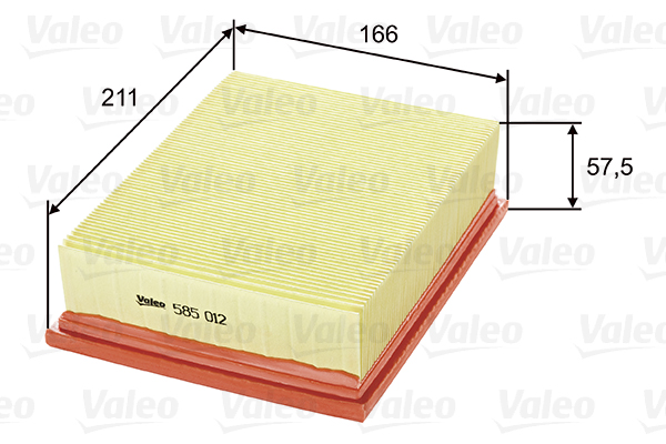 Filtru aer VALEO 585012