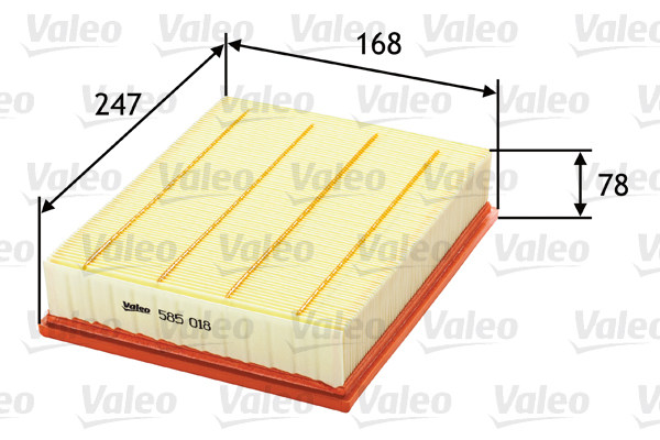 Filtru aer VALEO 585018