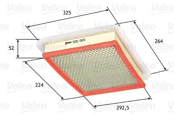 Filtru aer VALEO 585069