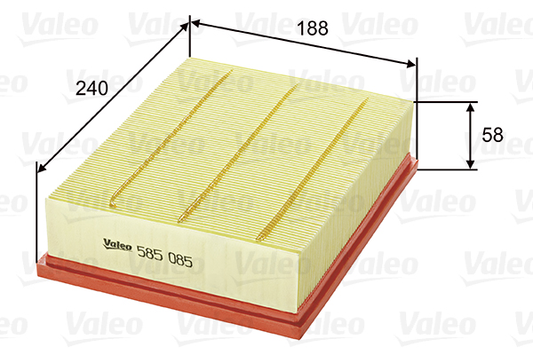 Filtru aer VALEO 585085