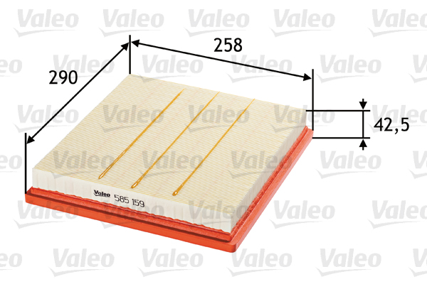 Filtru aer VALEO 585159 – OPEL | AutoRival