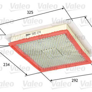 Filtru aer VALEO 585174