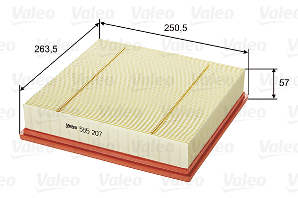 Filtru aer VALEO 585207