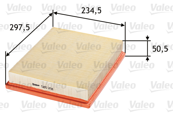 Filtru aer VALEO 585291 – OPEL | AutoRival