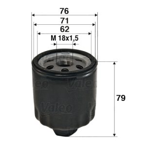 Filtru ulei VALEO 586072