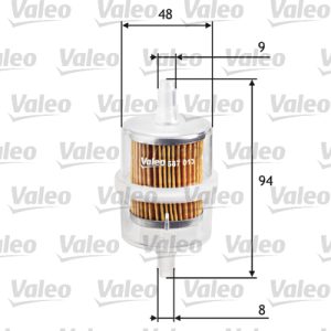 Filtru combustibil VALEO 587013