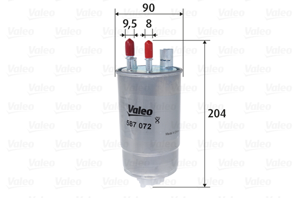 Filtru combustibil VALEO 587072 – OPEL | AutoRival