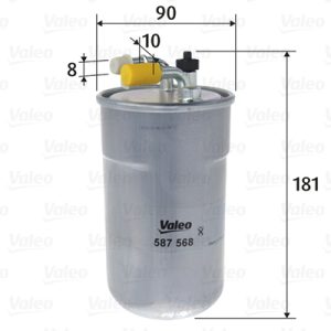 Filtru combustibil VALEO 587568