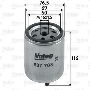 Filtru combustibil VALEO 587703