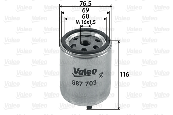 Filtru combustibil VALEO 587703