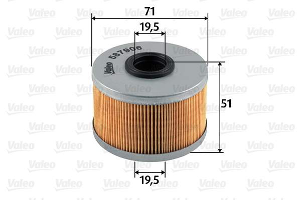Filtru combustibil VALEO 587906