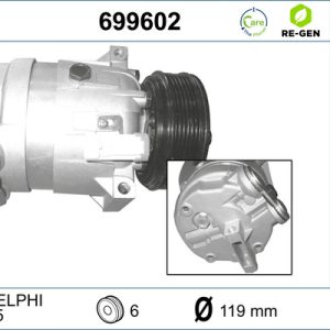Compresor climatizare VALEO 699602