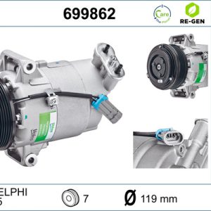 Compresor climatizare VALEO 699862