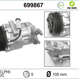 Compresor climatizare VALEO 699867