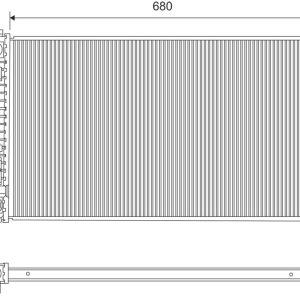 Radiator racire motor VALEO 701370