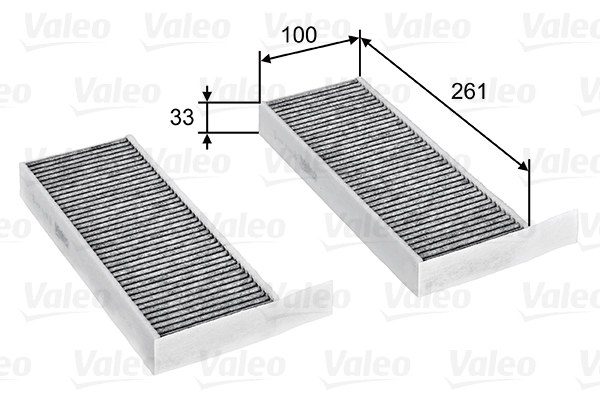 Filtru aer habitaclu VALEO 715805