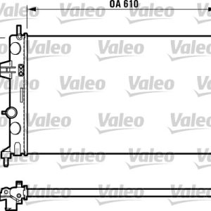 Radiator racire motor VALEO 732729 – OPEL | AutoRival