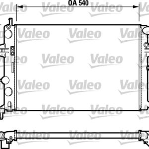 Radiator racire motor VALEO 732795