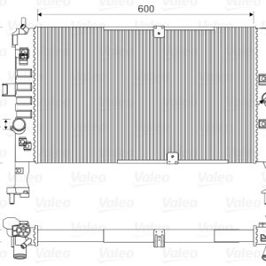Radiator racire motor VALEO 734386